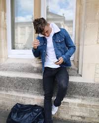 Pin By Jose On Moda Winter Outfits Men Mens Outfits Denim Jacket Fashion New users enjoy 60% off. denim jacket fashion
