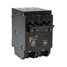 You'll also hear them called duplex the next photo shows an older style tandem breaker found in square d panelboards. Square D Homeline 1 20 Amp 2 Pole 1 40 Amp 2 Pole Quad Tandem Circuit Breaker Yahoo Shopping