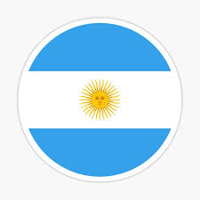 Hay múltiples interpretaciones sobre las razones de esos colores. Bandera Argentina Stickers Redbubble