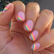 Pride Nails 2019 Happy Pride Celebrating Equality And Love Spring Nails Or Summer Nails Pastel Rainbow Nail Rainbow Nails Spring Nails Pretty Acrylic Nails
