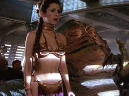 Topps heritage princess leia prisoner jabba slave trading card carrie fisher. Sipati Svecenik Djeca Leia Slave Bikini Buy Kennethweines Com