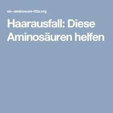 Haarausfall Diese Aminosauren Helfen Haarausfall Haare Alopezie