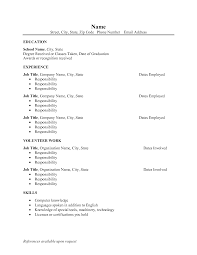 Fill, sign and send anytime, anywhere, from any device with pdffiller. Blank Resume Examples Blank Resume Template Pdf Simple Resume Template Resume Template Resume Template Word