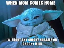 Baby yoda is dressed in a show accurate cloth costume and. Sad Baby Yoda Imgur