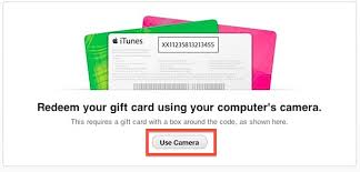 How to redeem itunes gift card codes? Redeem App Store Itunes Gift Cards Using A Computer Camera Osxdaily