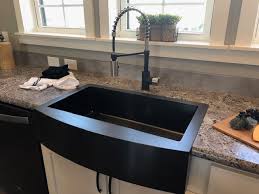 Check out our stainless farm sink selection for the very best in unique or custom, handmade pieces from our kitchen & dining shops. Black Stainless Farmhouse Sink R Anell Homes