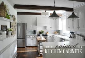painted our kitchen cabinets