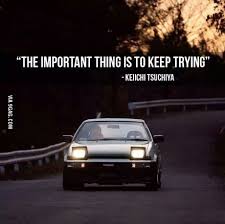 Wisdom Words From The Drift King Ae86 Initial D Initial D Car