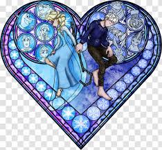 Free rise of the guardians coloring page to download. Elsa Kingdom Hearts Jack Frost Anna Coloring Book Frame Stained Transparent Png