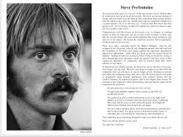 The Nike Pre Classic, Number 50, Considering Steve Prefontaine fifty years  after his death...