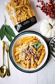 Serve with a dollop of soured cream and crusty bread on the side 1 hr Pumpkin Pasta Sauce With Mushrooms And Sage Life Love And Good Food