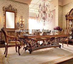 Oe Fashion Luxury Style Royal Wood Dining Table And Chair Set With Hand Carved View Wood Rustic Dining Table Oe Fashion Product Details From Foshan Oe Fashion Wood Dining Table Glass Dining Table Designs