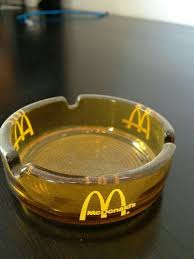 1970s Mcdonalds Table Ashtray Happy Meal Toys My Childhood Memories Childhood Memories