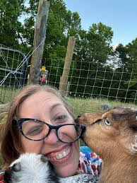 Our precious baby goats. We love them so much