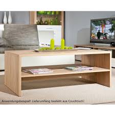 Schon lange sind wohnwände keine riesigen schrankwände mehr, die jedes zimmer klein wirken lassen. Moderner Couchtisch Aus Robuster Sonoma Eiche Meinelampe