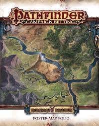 paizo pzo92103 pathfinder campaign setting ironfang invasion poster map folio books