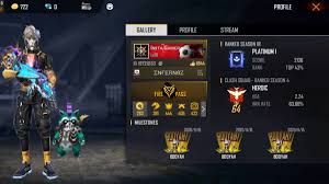 Free fire is one of the most played battle royale games on the mobile platform. Insta Gamer S Free Fire Id Stats K D And More Firstsportz