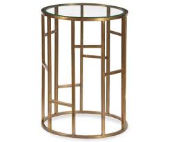 Geometric Brass Accent Table With Glass Top Brass Accent Table Iron Accent Table Glass Top Accent Table