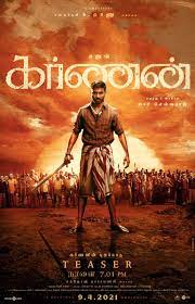 The title poster of the film was released online on the ocassion of actor's birthday. Dhanush On Twitter Karnan Teaser Tom At 7 01 Pm