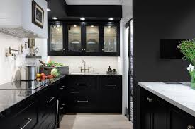 These are the top kitchen trends for 2021. 10 Black Kitchen Cabinet Ideas 2021 The Dark Plus Black Kitchen Cabinets Kitchen Design Kitchen Design Small