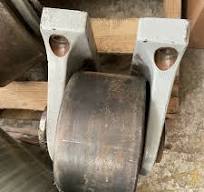 NEW McNeilus 0150441 Concrete Truck Drum Roller Assembly With Bracket 4"  Wide