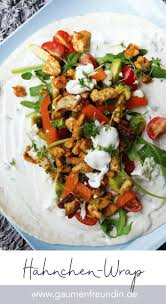 Leckere Hahnchen Wraps Mit Honig Senf Dressing Rezept Honig Senf Dressing Gesunde Rezepte Gesund Kochen Rezepte
