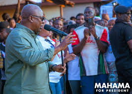 Wear your t-shirts on the 17th and protest at the EC office - Mahama tells supporters
