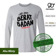 Tips untuk wanita bertubuh besar, anda dapat terlihat lebih langsing jika menggunakan 10 model baju tunik untuk wanita gemuk berikut ini. Kaos Baju Orang Gemuk Gendut Jaga Berat Badan Lengan Panjang Distro Humor Unik Shopee Indonesia