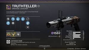 Truthteller God Roll For Pve & Pvp, Stats & Possible Rolls - Mobalytics