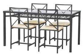 Metal dining table and chairs ukera. Good Questions How Can I Update Ikea Granas Chairs Ikea Glass Dining Table Ikea Dining Glass Top Dining Table