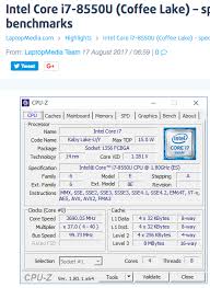 Ryzen 7 2700u more comparisons. Intel Core I7 8550u Vs Intel Core I3 8130u