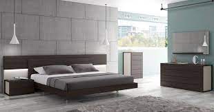 Modern digs even offers modern wall art, the latest lighting, and contemporary area rugs to add the finishing touches to your bedroom. Graceful Wood Modern Contemporary Bedroom Designs Feat Light Kansas Missouri J M Furniture Maia