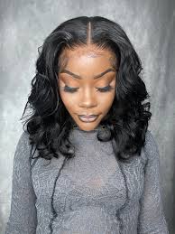 16” Body wave/ curly frontal wig