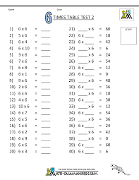times tables tests 6 7 8 9 11 12 times tables ejercicios de calculo fichas de matematicas practicas de matematicas