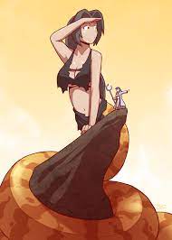 Lamia Giantess Lamia Naga Lamia Anime Character Art Lamia