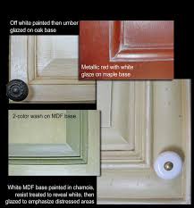 Protect your floor with cardboard or drop cloths. Painted Kitchen Cabinets Try Out White Black Cherry Green Colors