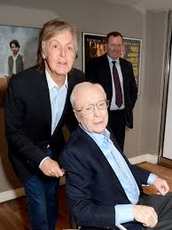 Sir michael caine is an english actor, producer, and london writer. Sir Paul Mccartney Pushes Fellow Showbiz Legend Sir Michael Caine In A Wheelchair On Actor S 85th Birthday