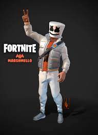Maybe you would like to learn more about one of these? Artstation Fortnite Marshmello Skin Roberto Ferrao