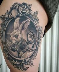 Je veux faire plus de tattoo dans ce style! 100 Best Sexy Thigh Tattoo Ideas For Girls