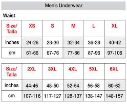 72 Prototypal Stafford Boxers Size Chart