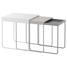 Granboda Nesting Tables Set Of 3 Ikea Nesting Tables Ikea Nesting Tables Ikea