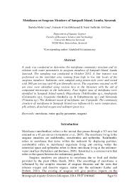 Dean, faculty of economics and business unimas. Pdf Meiofauna On Seagrass Meadows Of Sampadi Island Lundu Sarawak Shabdin Mohd Long And Fatimah Atirah Mohamad Academia Edu