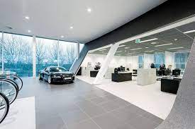 Audi Showroom Agrobbuchtal Ceramic Tiles Arhitektura Doma Dom Interer