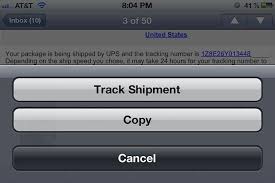 How To Track Shipments In Ios Iphone Track Shipment Ipad