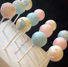 1dz Gender Reveal Cake Pops Baby Shower Cake Pops Cake On A Etsy