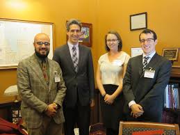 Small Group meeting with Illinois State Senator Daniel Bis…