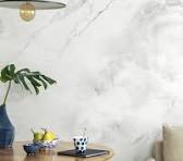 Marble Mirage - White – elegant wall mural – Photowall