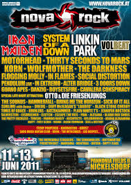Das österreichische nova rock sagt nach 2020 auch seine festivalausgabe 2021 ab. Nova Rock 2011 Tag 0 10 06 2011 Pannonia Fields Ii