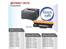 This download only includes the printer and scanner (wia and/or twain) drivers, optimized for usb or parallel interface. Print Rite Toner Cartridge For Brother Tn630 Tn 630 1 Pack Black 1 200 Page Yield For Brother Mfc L2700dw Hl L2340dw Hl L2300d Hl L2380dw Dcp L2540dw Dcp L2520dw Series Printer Newegg Com