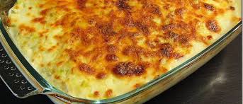 Recette Gratin De Pommes De Terre Au Jambon Et Aux Poireaux Recipe Cooking Recipes Moroccan Food Yummy Potato